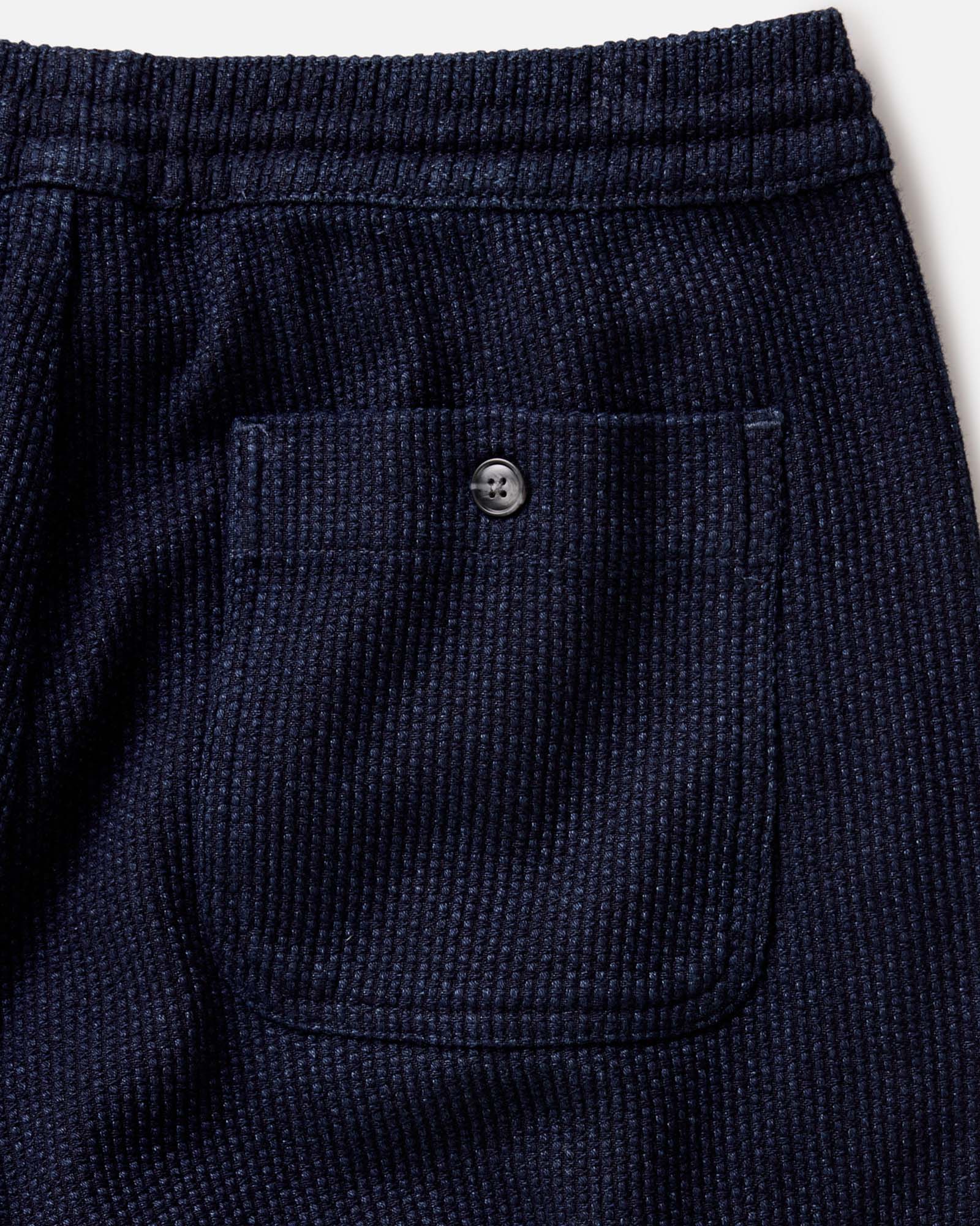 The Apres Pant in Rinsed Indigo Sashiko - Image 7