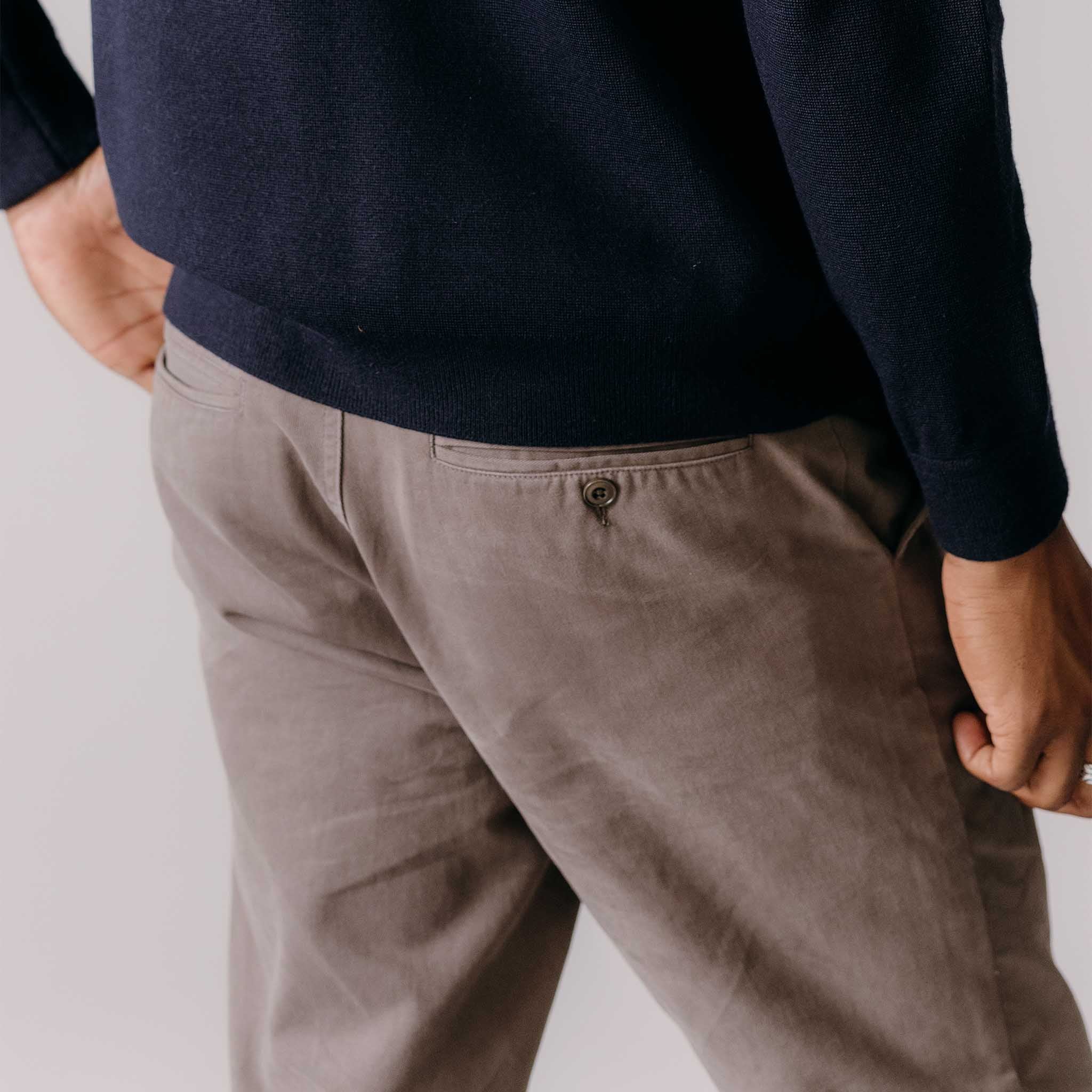 The Democratic Foundation Pant in Organic Espresso - Image 4